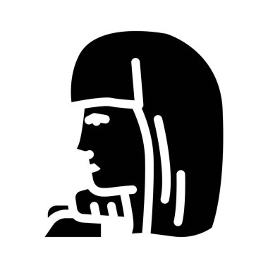 Kriyolipoliz tedavisi sembolü vektör illüstrasyonu