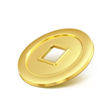 para sikkesi Çin vektörü