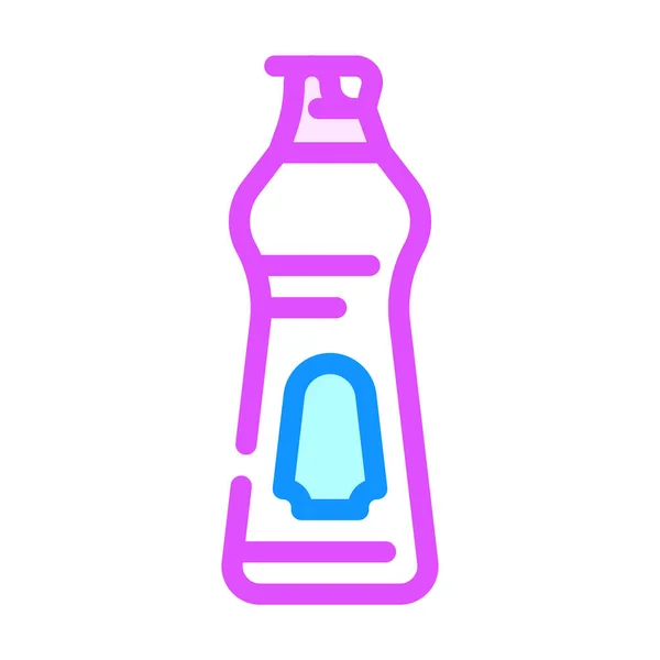 Consumatore prodotti chimici colore icona vettoriale illustrazione — Vettoriale Stock