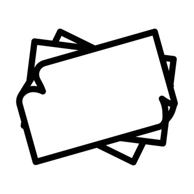 fırın parşömeni satır simgesi çizimi