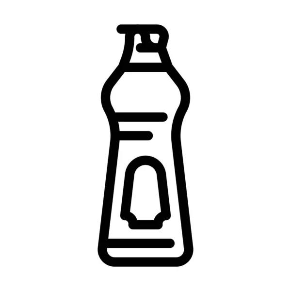 Verbraucher Chemikalien Linie Symbol Vektor Illustration — Stockvektor