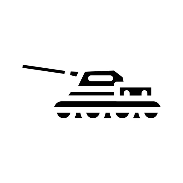 Векторная иллюстрация иконок танка — стоковый вектор