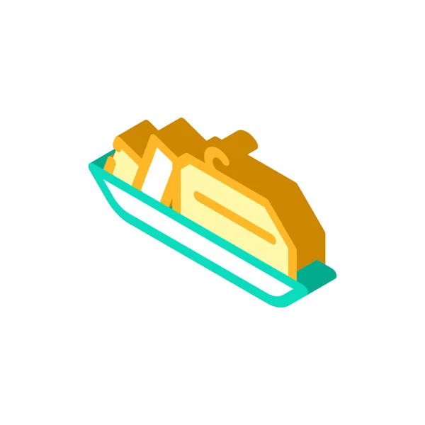 Butter add isometric icon vector illustration — Stock Vector