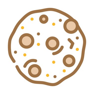 kurabiye hamur işi renk vektör illüstrasyonuName