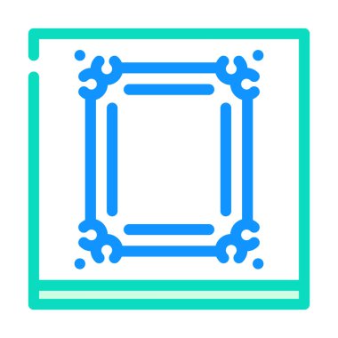 Kalıplama ve değirmen işi renk vektör illüstrasyonu