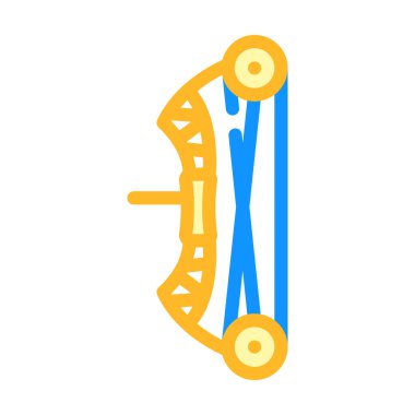 Renk simgesi çizimi için yay