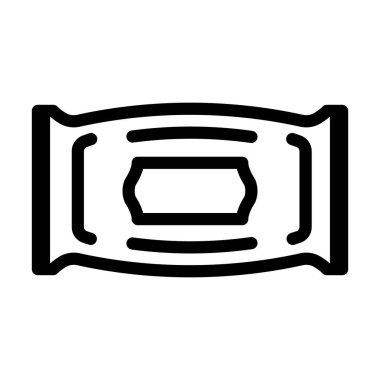 peçete satırı simge çizimi paketi