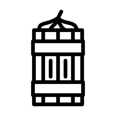 dinamit satırı simge vektör illüstrasyonu