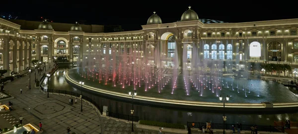Place Vendome Mall Lusail City Qatar Interior View Night Showing —  Fotos de Stock