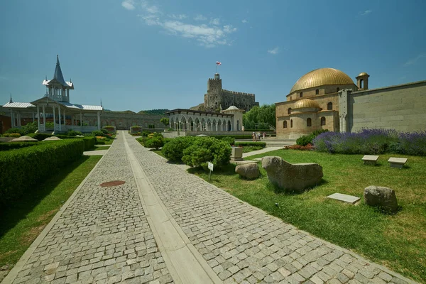 Akhaltsikhe Rabati Castle Located City Akhaltsikhe Southern Georgia One Main — Stok fotoğraf