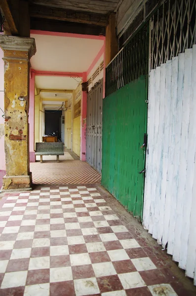 Old colonial passageway — Stock Photo, Image