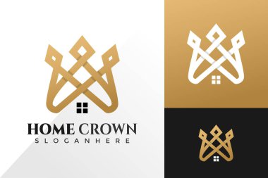 Lüks Ev Crown Şirketi Logosu.
