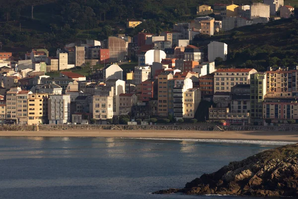 Malpica de Bergantinos byn, i dödens kust, Galicien — Stockfoto