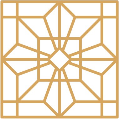 Soyut oryantal Müslüman altın çerçeveli amblemler. Geleneksel süs Arap lüks çerçeveleri vektör illüstrasyon seti. Doğu tarzı altın kaplama çizgiler.