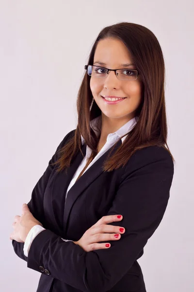 Retrato de una joven empresaria —  Fotos de Stock