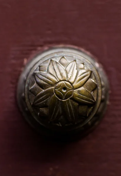 Brass dorr knob — Stock Photo, Image
