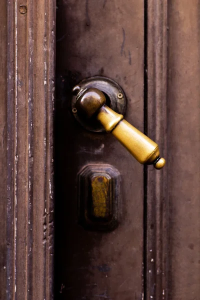 Old door handle — Stock Photo, Image