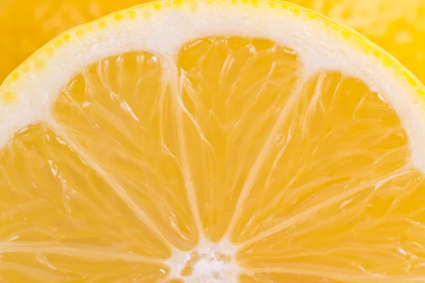 Una rebanada de limón — Foto de Stock