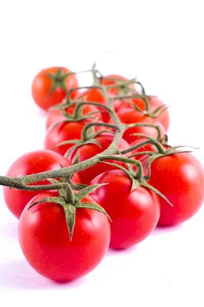 Bunch of fresh cherry tomatoes — Stock Photo, Image