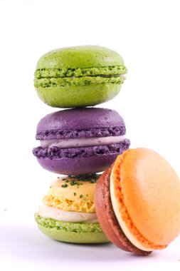 lezzetli ve renkli macarons