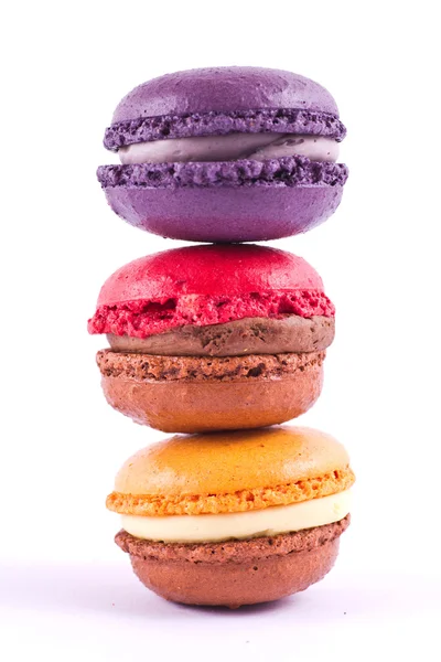 Kleurrijke macarons — Stockfoto