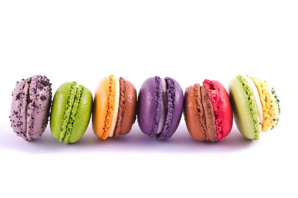 Kleurrijke macarons — Stockfoto