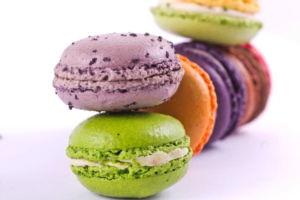 Kleurrijke macarons — Stockfoto