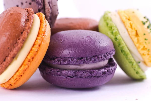 Kleurrijke macarons — Stockfoto