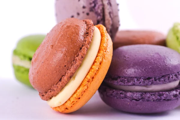 Barevné macarons — Stock fotografie