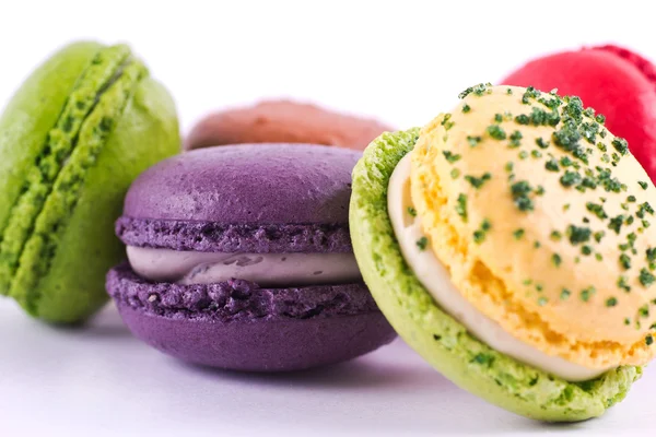 Kleurrijke macarons — Stockfoto