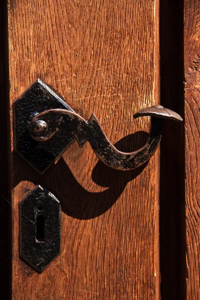 Old door handle — Stock Photo, Image