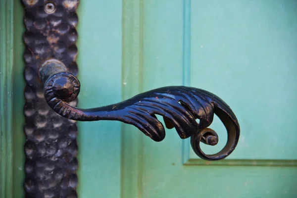 Ancienne poignée de porte — Photo