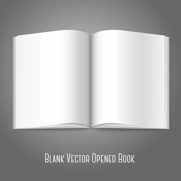 Opened book — Stock Vector