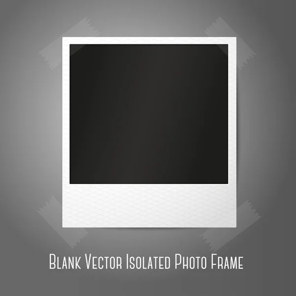 Blank instant photo frame — Stock Vector