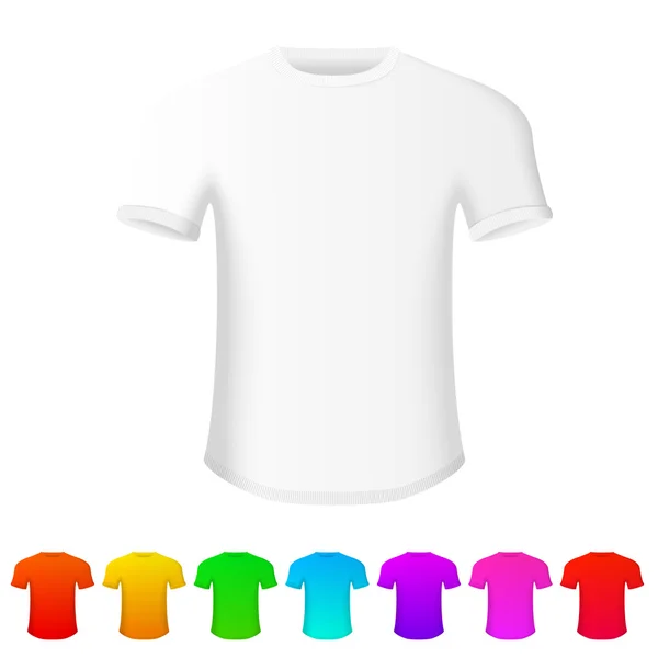 Isolated t-shirt — Stock Vector