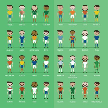 futbol Futbol oyuncu grubu