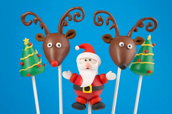 Kerst cake pop — Stockfoto