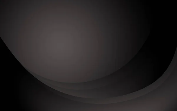 abstract dark gray gradient background with overlapping curves illustration for presentation