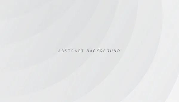 Fond Abstrait Forme Dynamique Blanche Grise Illustration Vectorielle — Image vectorielle