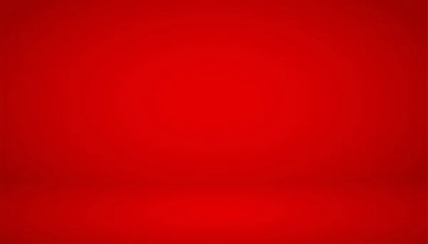 Abstracte Achtergrond Studio Leeg Met Een Gladde Zachte Rode Kleur — Stockvector