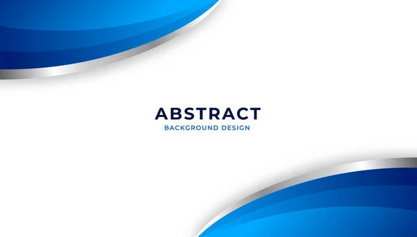 Abstract Background Elegant Blue Curve Shape Eps10 Vector — Vector de stock