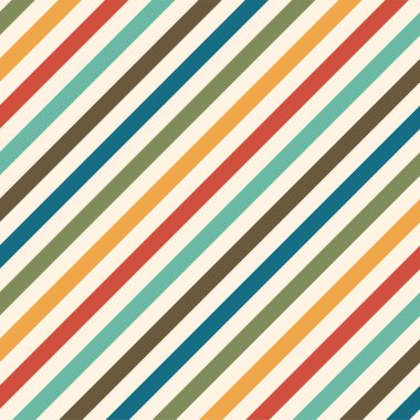 Kusursuz retro desen. Renkli geometrik arka plan. Vektör illüstrasyonu