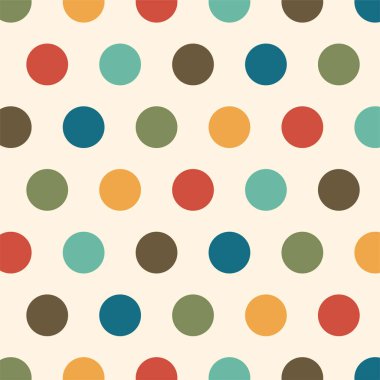 Kusursuz retro desen. Renkli geometrik arka plan. Vektör illüstrasyonu