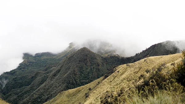 Beautiful View Mount Merbabu — Stockfoto