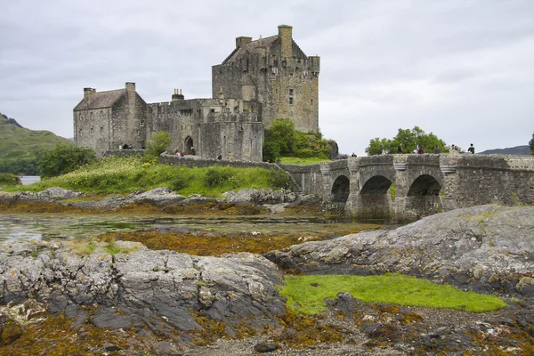 Eilean donan Kalesi, İskoçya. İngiltere.