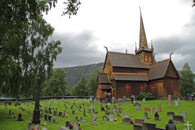 Lom çıta Kilisesi (stavkirke), lom, Norveç