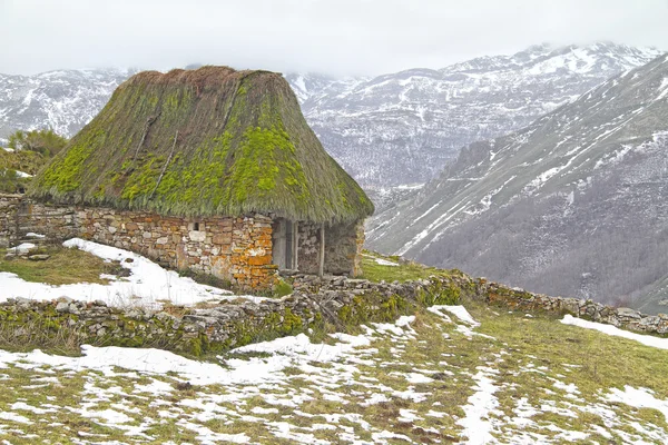 somiedo doğal Park, astu teito (geleneksel çoban evi)