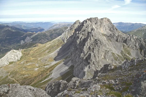 Mountain view pena ubina top, İspanya.