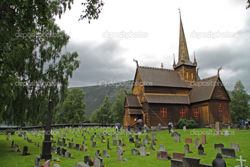 Lom stave church (stavkirke), Lom, Norway