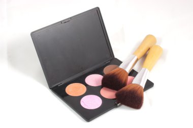 makyaj ve fırçalar